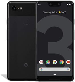 img 4 attached to Renewed Google Pixel 3 XL 64GB Unlocked 4G LTE Android Phone for 📱 GSM & CDMA with 12.2MP Rear & Dual 8MP Front Camera in Just Black