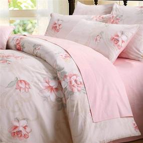 img 3 attached to Brandream Floral Bedding Egyptian Cotton