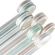 yubx 6 roll washi tape set vsco декоративная лента для поделок своими руками логотип