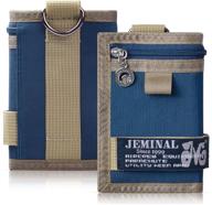 🎒 jeminal trifold canvas outdoor sports men's accessories: enhance your style & utility outdoors! logo