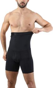 img 3 attached to Kewlioo Girdle Compression Shorts Black Sports & Fitness