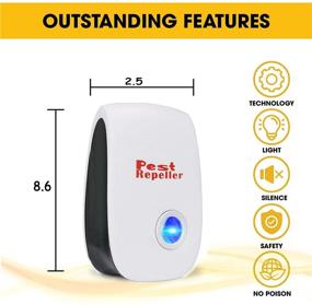 img 1 attached to 🐜 6 Pack Ultrasonic Pest Repeller - Electronic Plug-in Indoor Pest Control for Home, Office, Warehouse, Hotel