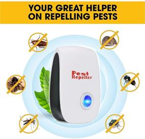 img 2 attached to 🐜 6 Pack Ultrasonic Pest Repeller - Electronic Plug-in Indoor Pest Control for Home, Office, Warehouse, Hotel