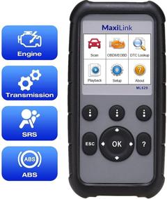 img 4 attached to 🔍 Autel MaxiLink ML629 OBD2 Scanner: Enhanced Version of AL619 & ML619 for ABS SRS Engine Transmission Diagnosis, OBDII Scan Tool with Auto VIN, DTC Lookup, and Ready Test