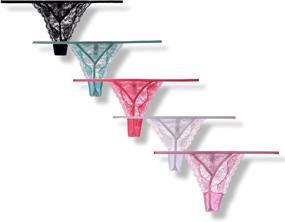 img 2 attached to 👙 Medium G-String Thong: Comfortable T-String Underwear for Women's Clothing