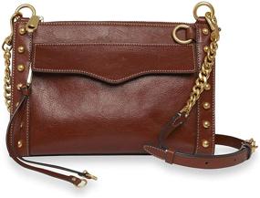 img 3 attached to Rebecca Minkoff Crossbody Studs Caramello Women's Handbags & Wallets for Crossbody Bags