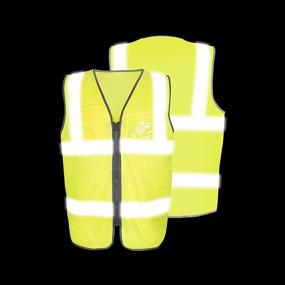 img 2 attached to LX Reflective Visibility Multi Functional Yellow 12Pcs Occupational Health & Safety Products