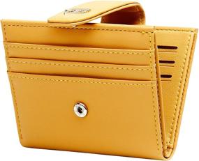 img 4 attached to Badiya Bifold Wallet for Women - Credit Card Holder Handbag and Wallet Combo