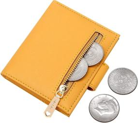 img 2 attached to Badiya Bifold Wallet for Women - Credit Card Holder Handbag and Wallet Combo