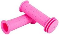 soft & comfortable pink bike grips for kids | mountain handle bar for cycling logo