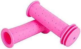 img 4 attached to Soft & Comfortable Pink Bike Grips for Kids | Mountain Handle Bar for Cycling