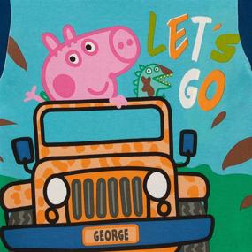 img 2 attached to 🐷 Adorable George Pig Pajamas for Boys - Peppa Pig Collection