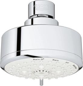 img 4 attached to 🚿 Grohe Tempesta Cosmopolitan 100 Shower Head with 4 Spray Functions - Starlight Chrome