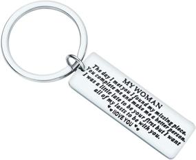 img 3 attached to Sannyra Inspirational Keychain: Ideal Graduation & Christmas Gift