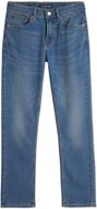 👖 stylish and comfy: calvin klein skinny jeans for boys at houston boys' clothing logo