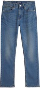 img 2 attached to 👖 Stylish and Comfy: Calvin Klein Skinny Jeans for Boys at Houston Boys' Clothing