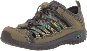 img 4 attached to Chaco Outcross 2 Kids Hiking Shoe - Unisex Children's Footwear