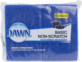 img 4 attached to Dawn Scrubber Sponge Scratch Pack