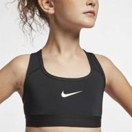 nike older girls спортивные черные логотип