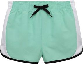 img 2 attached to BTween Girls 4-Piece Summer Shorts: Stylish Dolphin Shorts with Drawstring for Active Kids