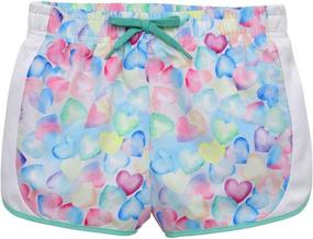 img 3 attached to BTween Girls 4-Piece Summer Shorts: Stylish Dolphin Shorts with Drawstring for Active Kids