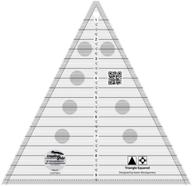 creative grids triangle squared ruler cgrtmt2 - efficient & accurate 9-1/2in quilting tool logo