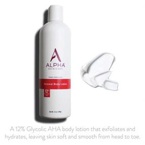 img 3 attached to 🔥 Омолаживающий лосьон для тела Alpha Skin Care - Формула против старения с 12% гликолевой альфа-гидроксикислотой (АГК) - Уменьшает морщины и линии - Подходит для всех типов кожи - 12 унций