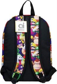 img 1 attached to 🎒 Super Mario All-Over Print Backpack NN43719