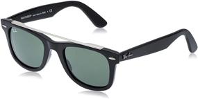 img 4 attached to 🕶️ Ray Ban RB4540 Wayfarer Dual Lens Sunglasses