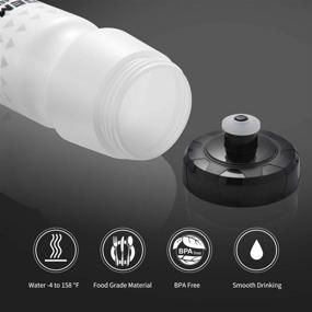 img 3 attached to GEMFUL BPA Free Cycling Water Bottle 24oz 2 Pack
