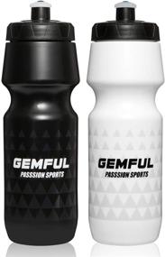 img 4 attached to GEMFUL BPA Free Cycling Water Bottle 24oz 2 Pack