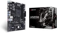 🎮 биостар a520mh: быстрая игровая материнская плата amd am4 форм-фактора matx с поддержкой pcie m.2, usb 3.2 gen1 и hdmi 4k. логотип