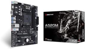 img 4 attached to 🎮 Биостар A520MH: Быстрая игровая материнская плата AMD AM4 форм-фактора mATX с поддержкой PCIe M.2, USB 3.2 Gen1 и HDMI 4K.