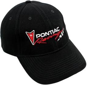 img 2 attached to Black Pontiac Compatible Racing Hat Cap - Gregs Automotive Bundle with Driving Style Decal