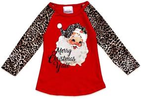 img 2 attached to 🎄 Stylish Christmas Holiday Red XXXXL P201927P Girls' Clothing: Perfect Festive Outfits for Extra Size Girls