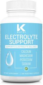 img 1 attached to 💧 K Nutri Electrolyte Pills: Boost Hydration and Recovery with Low Carb Keto Capsules [100 Capsules]
