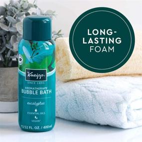 img 2 attached to 🛁 Eucalyptus Aromatherapy Bubble Bath by Kneipp, 13.52 fl oz