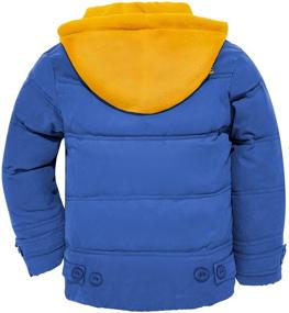 img 3 attached to 🧥 FARVALUE Winter Quilted Windproof Outwear: Stylish Boys' Jackets & Coats