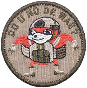 img 1 attached to Ugandan Knuckles Patch，Fastener Military Backpacks