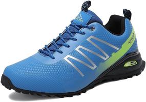 img 3 attached to ASTERO Lightweight Athletic Cushioning Trekking Men's Shoes