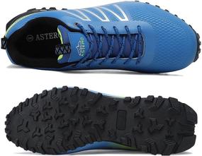 img 2 attached to ASTERO Lightweight Athletic Cushioning Trekking Men's Shoes