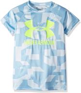 🔷 turquoise x small girls' active clothing - under armour novelty logo
