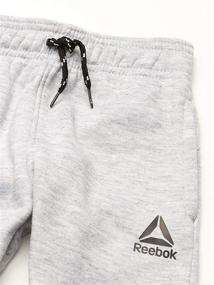 img 3 attached to 👕 Активные джоггеры детской одежды для мальчиков: Коллекция Reebok для малышей в стиле актив