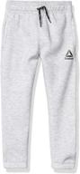 👕 активные джоггеры детской одежды для мальчиков: коллекция reebok для малышей в стиле актив логотип