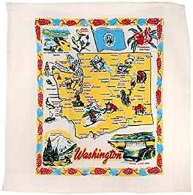 img 2 attached to 🌲 Captivating Washington State Souvenir Dish Towel: Feel the Essence of the Evergreen State