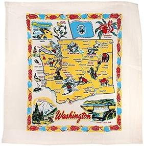 img 1 attached to 🌲 Captivating Washington State Souvenir Dish Towel: Feel the Essence of the Evergreen State