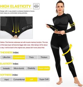 img 1 attached to Thermal Underwear Winter Weather Running Sports & Fitness