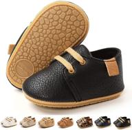 👶 lafegen newborn girls' leather moccasin sneaker - apparel, accessories, and shoes logo