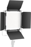 🔆 профессиональный светодиодный видео-светильник neewer с дверью для сарая: улучшенное управление освещением для светодиодной панели neewer 480 led логотип