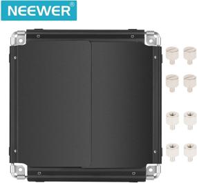 img 1 attached to 🔆 Профессиональный светодиодный видео-светильник Neewer с дверью для сарая: Улучшенное управление освещением для светодиодной панели Neewer 480 LED